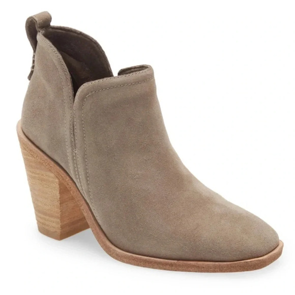 Jeffrey Campbell Rosalee Bootie natural tan suede size 6 - Picture 1 of 12